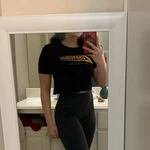 LOS ANGELES crop top , barely worn.